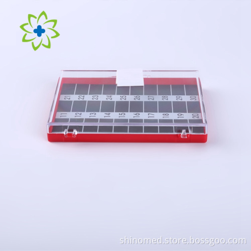 Disposable 30 Counts Single Side Magnetic Needle Counter